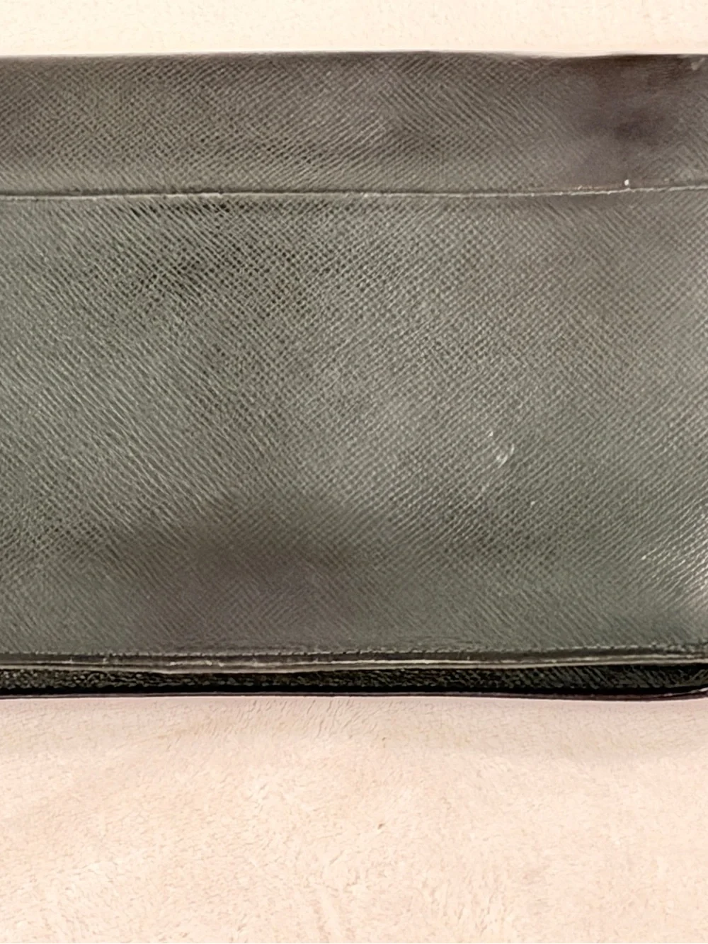 Louis Vuitton Pochette Kourad Clado M30194 Taiga Leather Clutch Vintage LV